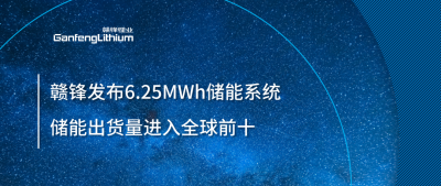 ESIE2025圓滿收官！贛鋒全新6.25MWh儲能系統(tǒng)成焦點，儲能出貨量進入全球前十